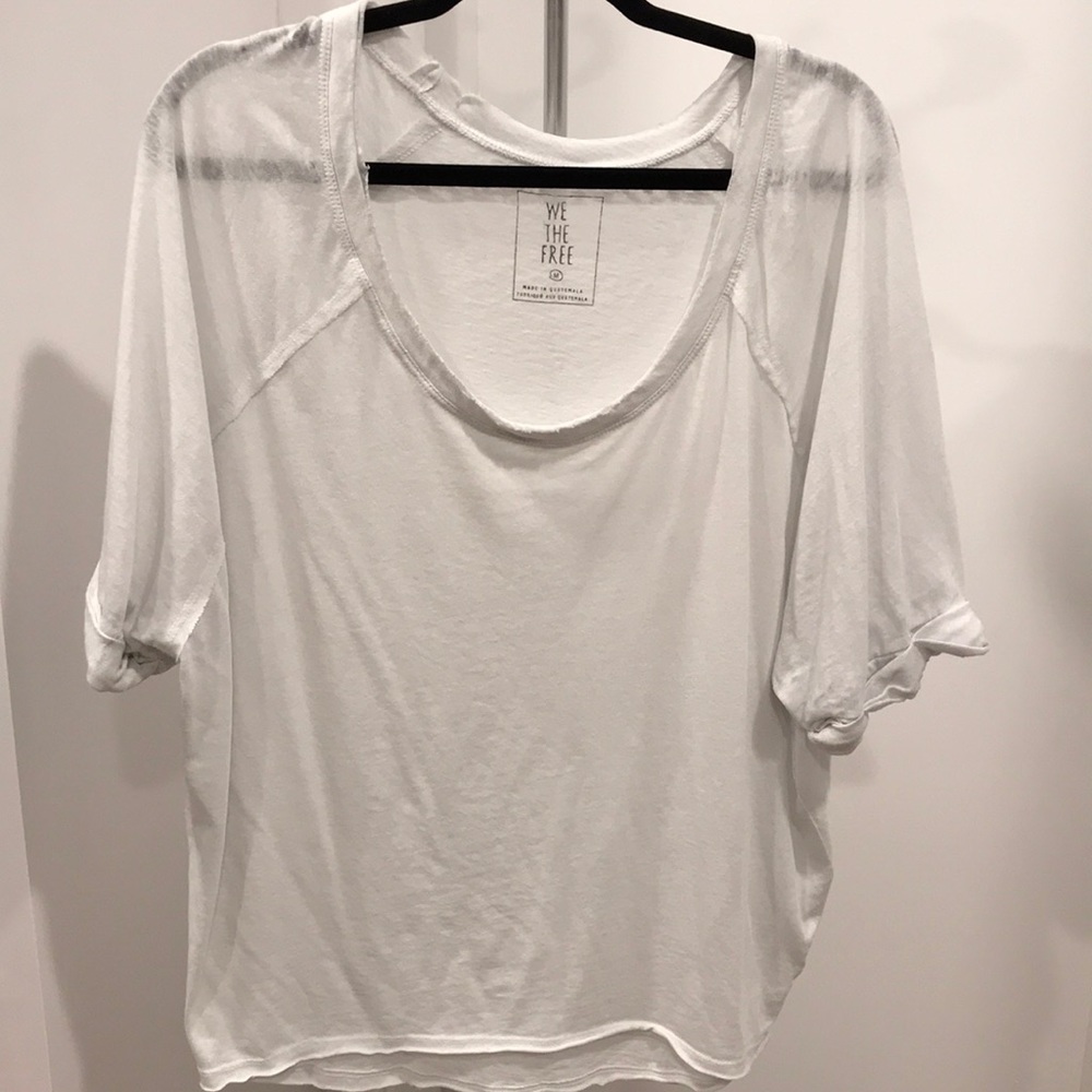 We The Free White T shirt size M